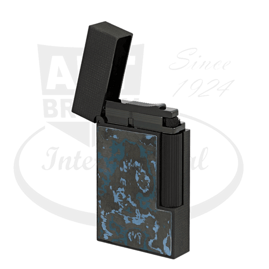 S.T. Dupont Ligne 2 Perfect Cling Glacial Cave Carbon Lighter, C16397GC