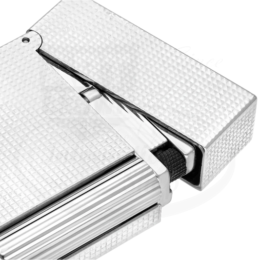 S.T. Dupont Ligne 2 Perfect Cling Microdiamond Head Palladium, C16455