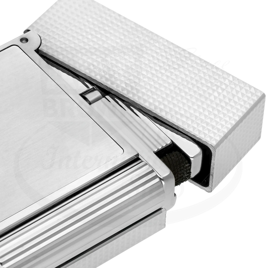 S.T. Dupont Ligne 2 Perfect Cling Microdiamond Head Brushed Palladium, C16603