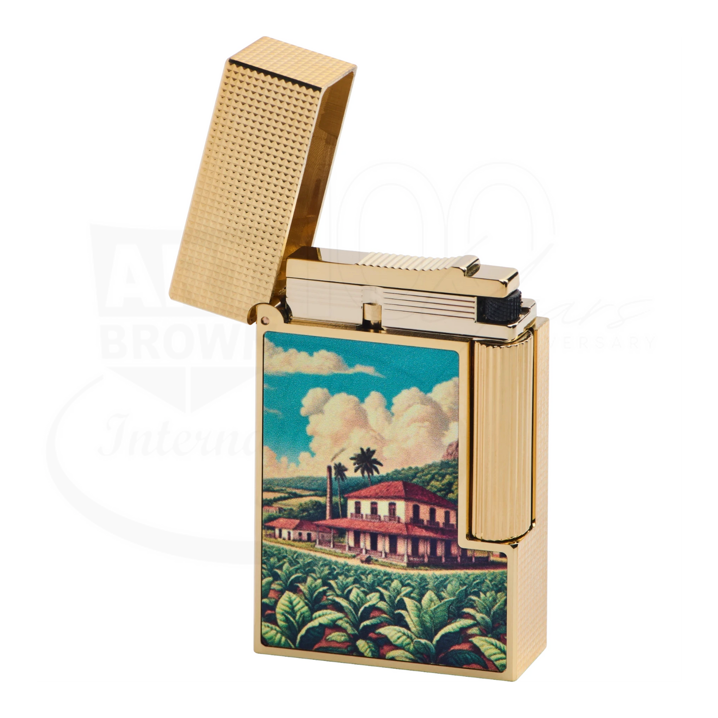 S.T. Dupont Ligne 2 Perfect Cling Havana Dreams Tobacco Estate Lighter, C16655