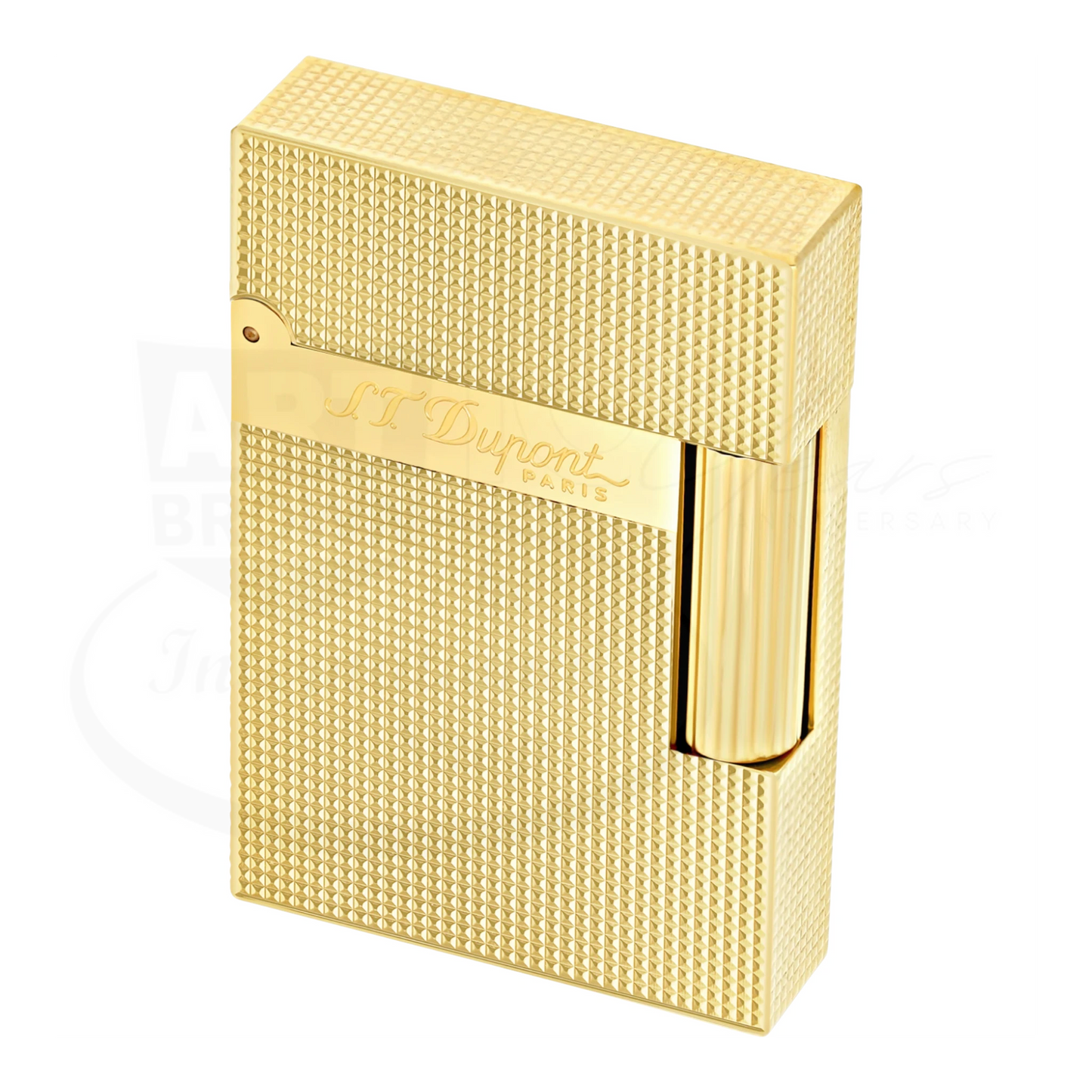 S.T. Dupont Ligne 2 Small Perfect Cling Gold Microdiamond Head Lighter, C18692