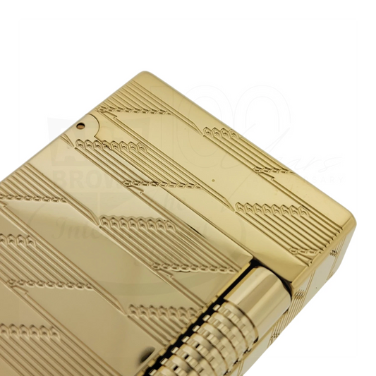S.T. Dupont Display Model New Le Grand Monogram 1872 Gold Lighter, C23178-D