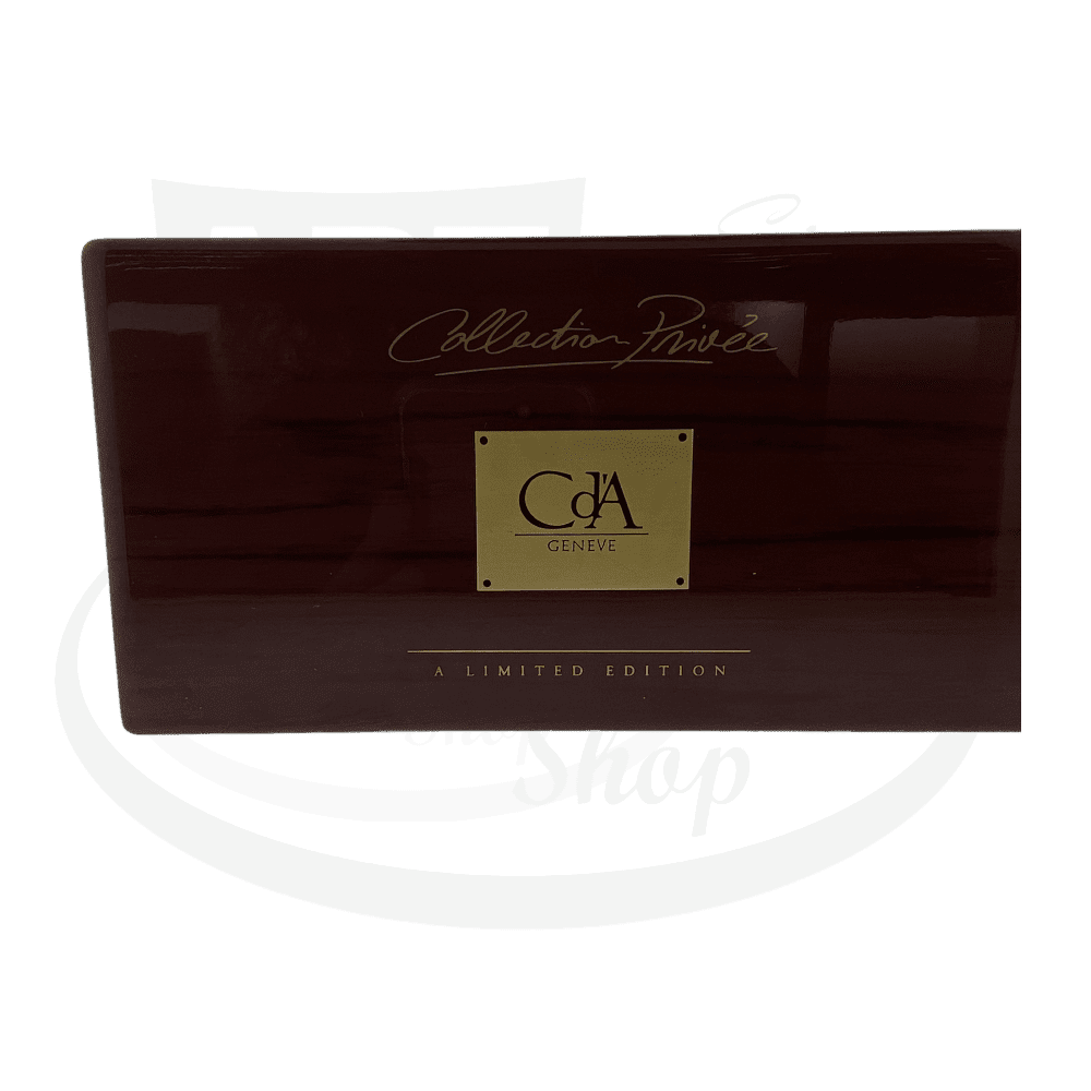 Caran D'Ache Collection Privee Limited Edition Gold Plated Ballpoint Pen