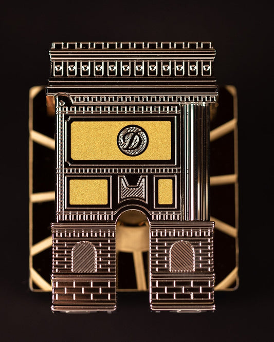 S.T. Dupont Limited Edition S.T. Dupont Loves Paris Collector's Set, C2STDLOVESPARIS luxury lighter close-up portrait view