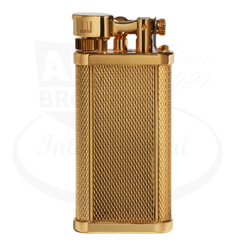 Dunhill Unique Gold Barley Grain Lighter | Art Brown Dunhill Unique Gold Barley Grain Lighter | Art Brown