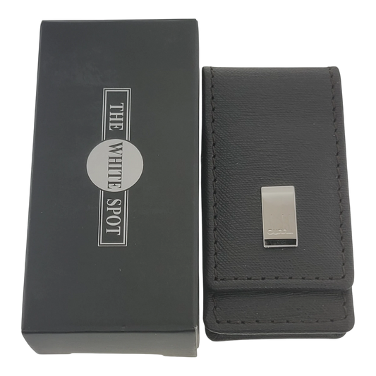 Dunhill Sidecar Brown Grained Leather Lighter Case