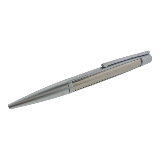 S.T. Dupont Défi Brushed Chrome & Chrome Ballpoint Pen, 405674-2