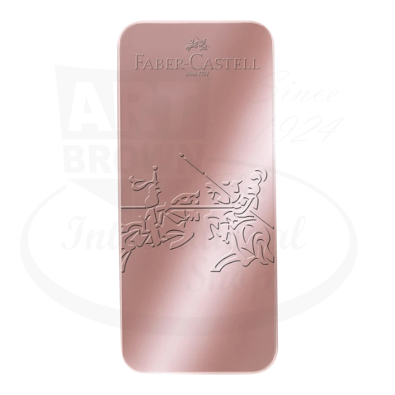 Faber-Castell Grip 2011 Rose Fountain Pen and Ballpoint Gift Tin