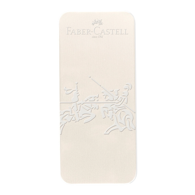 Faber-Castell Grip 2010 Fountain & Ballpoint Pen Gift Set, Coconut Milk