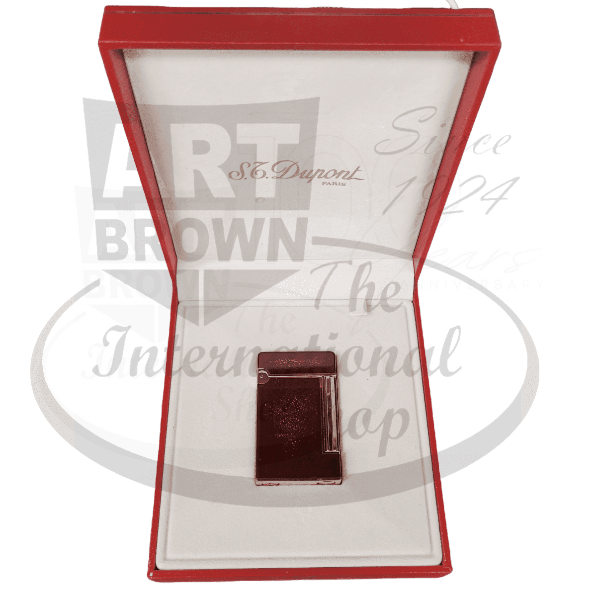 S.T. Dupont Ligne D Gold Dust with Gold Finish Lighter, 017993