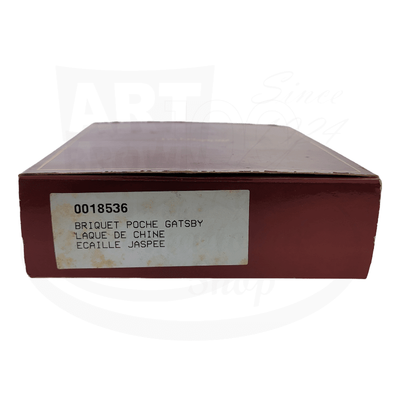 S.T. Dupont Gatsby Gold with Brown Lacquer Lighter, 018536