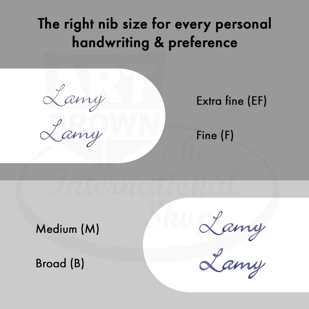 LAMY Studio Imperial Blue Medium Fountain Pen L67IBM metal body navy blue lacquer 14ct gold nib