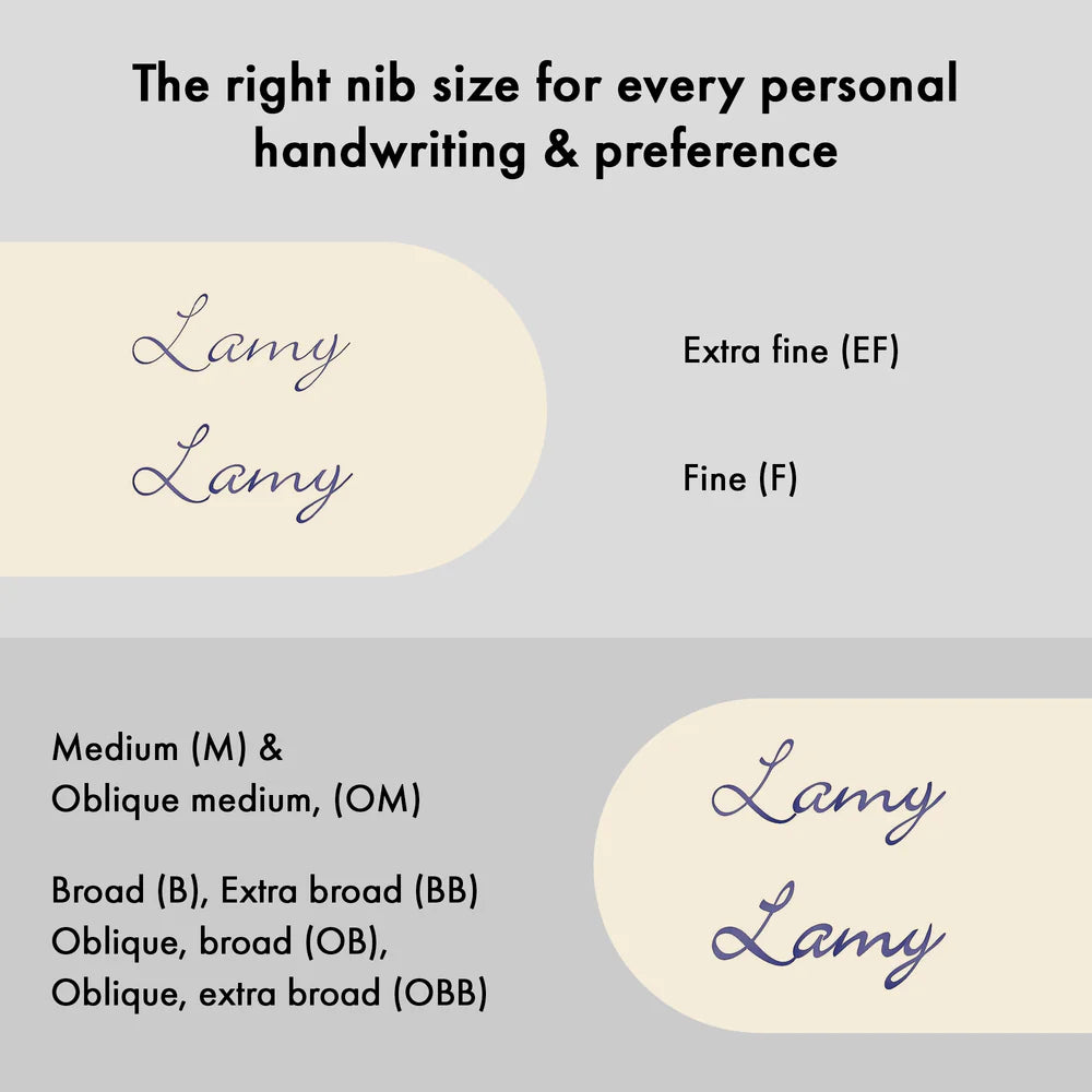 LAMY 2000 Black Fine Fountain Pen, L01F