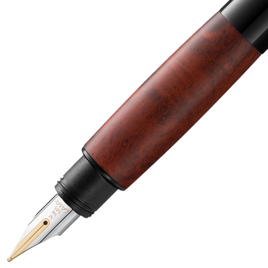 LAMY Accent Brilliant Briarwood Medium Fountain Pen, L98BYM