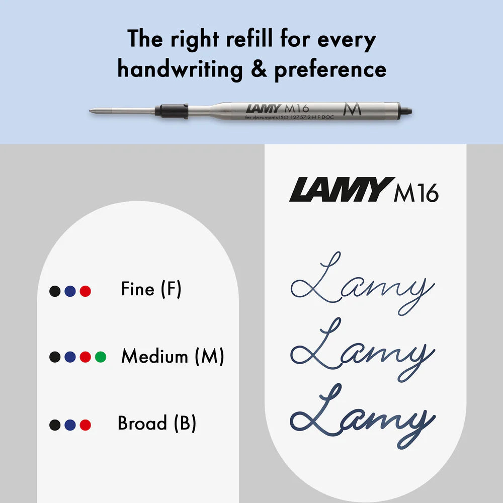 LAMY Studio LX All Black Ballpoint Pen, L266ALBK