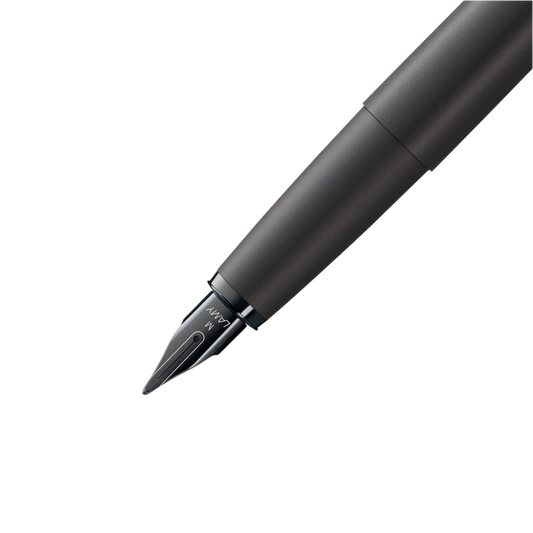LAMY Studio LX All Black Fine Fountain Pen, L66ALBKF