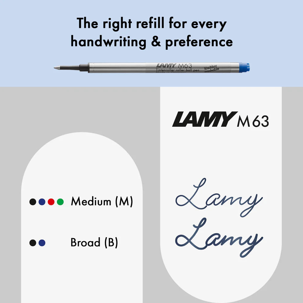 LAMY Studio LX All Black Rollerball Pen, L366ALBK