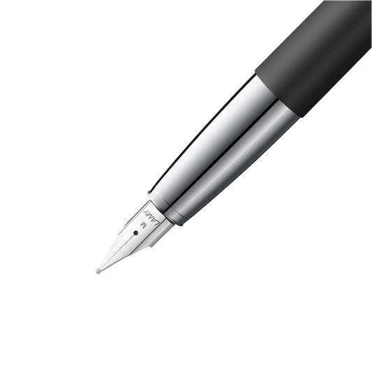 LAMY Studio Black Medium Fountain Pen, L67M