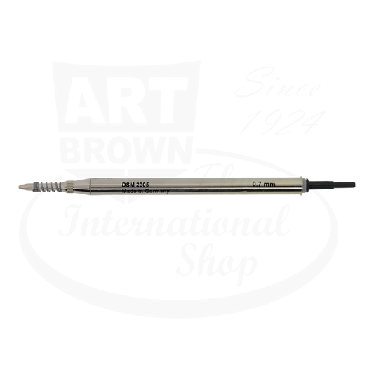 Louis Vuitton mechanical pencil mechanism, stainless steel, made in Germany.