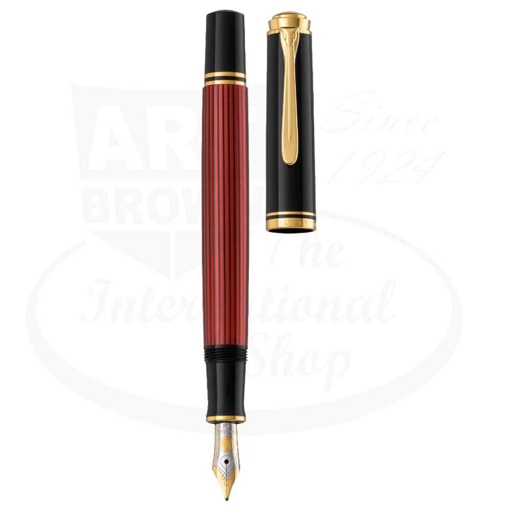 Pelikan Fountain pen Souverän 800 Black-Red M