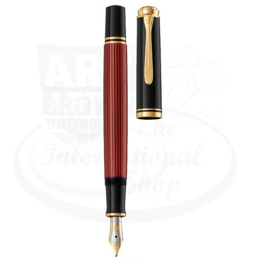 Pelikan Fountain pen Souverän 800 Black-Red M