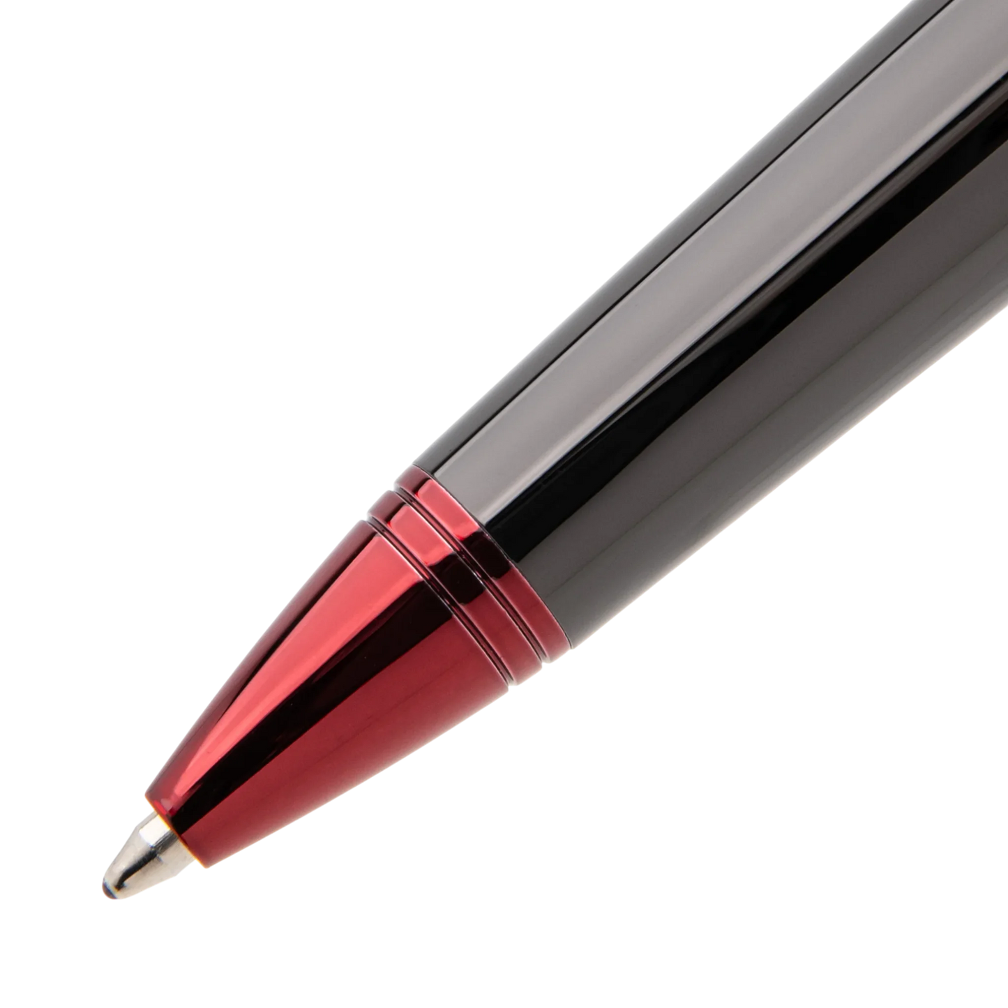 Monteverde Impressa Gunmetal with Red Finish Ballpoint Pen, MV29875