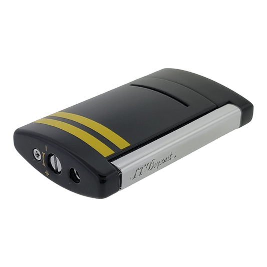 S.T. Dupont Minijet Black & Yellow Lighter, 010046