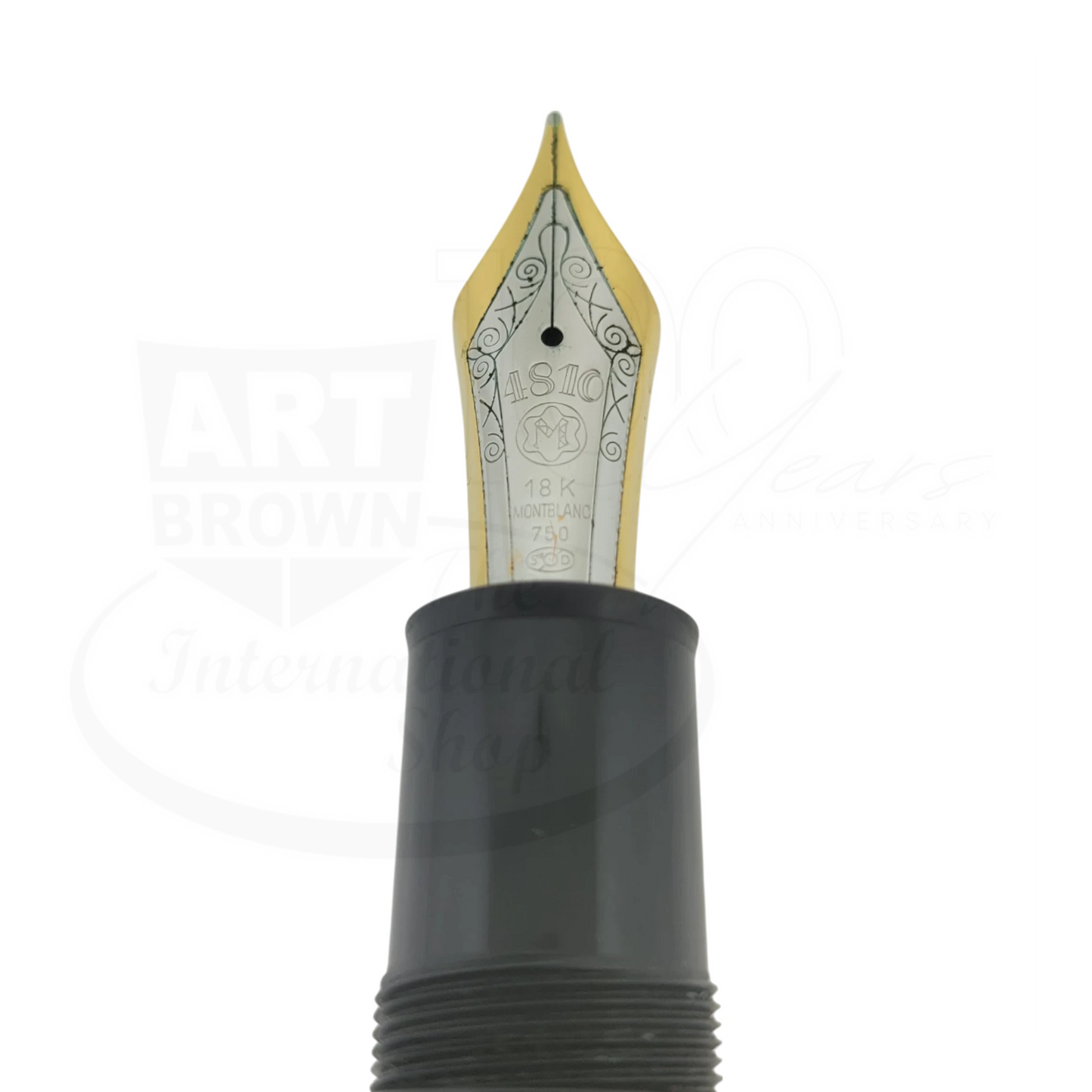 Preowned Montblanc Mesiterstuck 149 Black & Gold Fine Fountain Pen, Montblanc-33