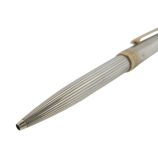 Preowned Montblanc Meisterstuck 164S Sterling Silver Pinstripe Ballpoint Pen, Montblanc-28