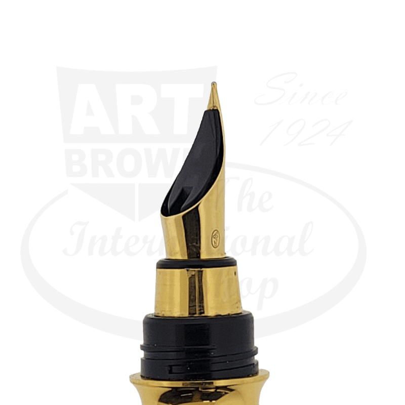 Refurbished S.T. Dupont Montparnasse XL Tortoiseshell Lacquer Fine Fountain Pen