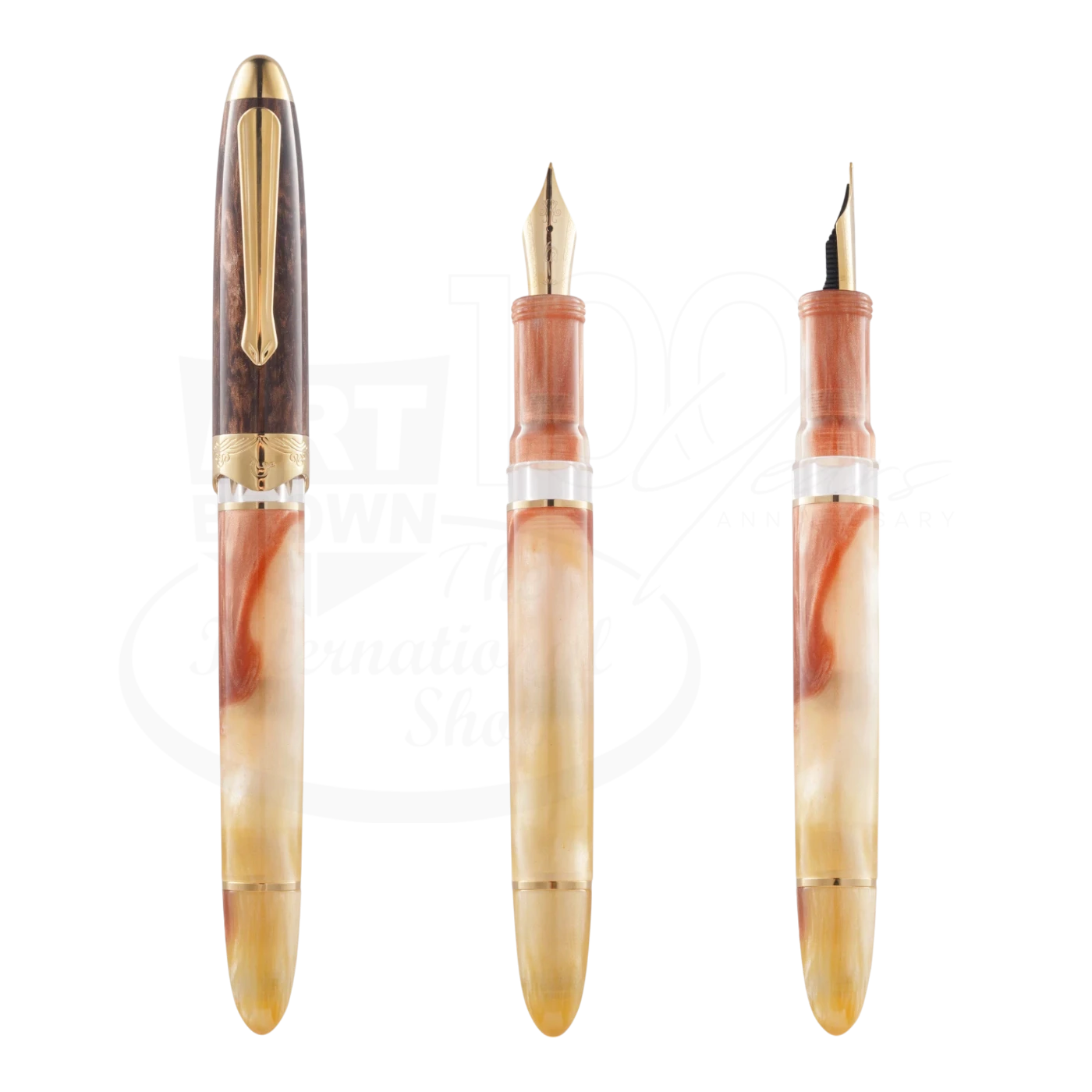 Nahvalur Horizon Desert Medium Fountain Pen