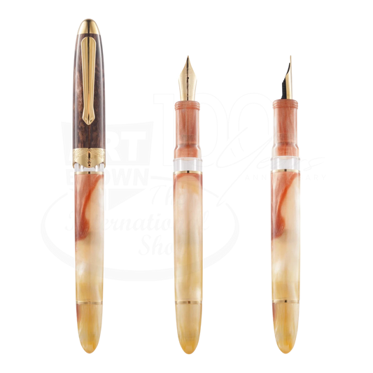 Nahvalur Horizon Desert Medium Fountain Pen