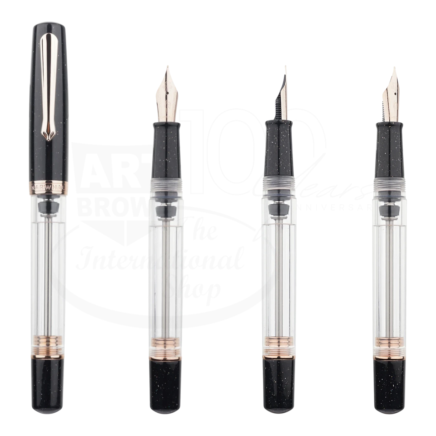 Nahvalur Original Plus Lovina Graphite Fine Fountain Pen