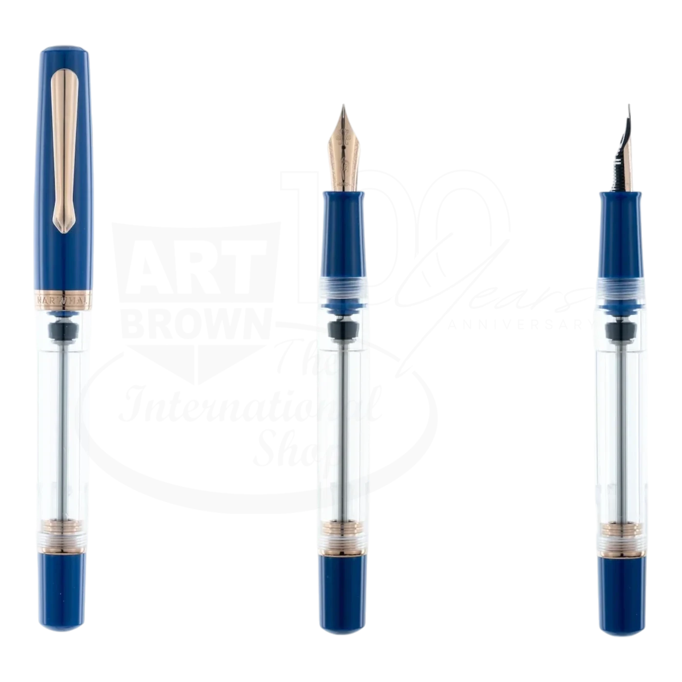 Nahvalur Original Plus Sapphire Fine Fountain Pen