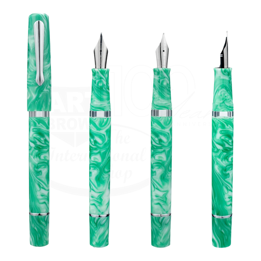 Nahvalur Schuylkill Betta Mint Fine Fountain Pen