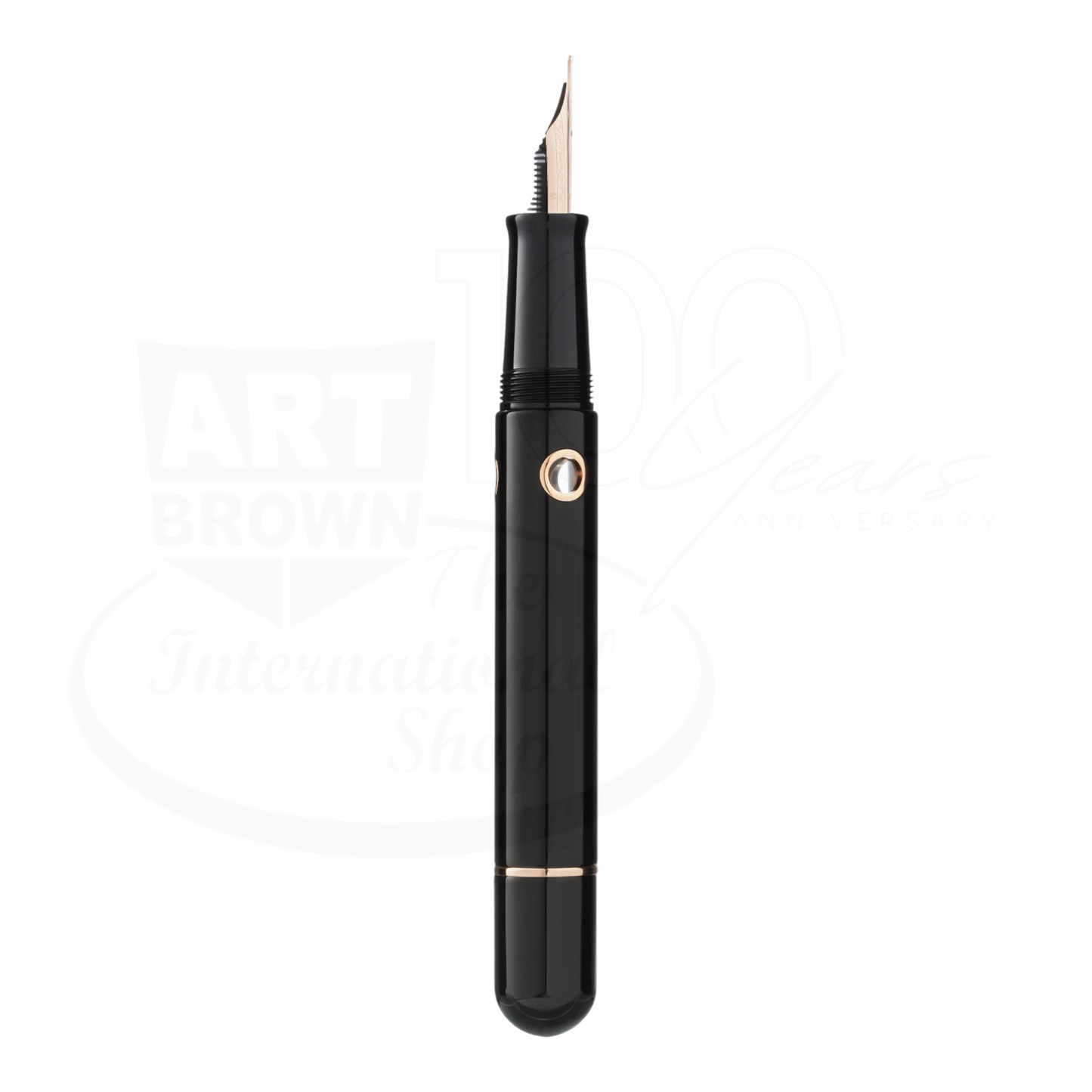 Nahvalur Nautilus Cephalopod Rose Gold Medium Fountain Pen