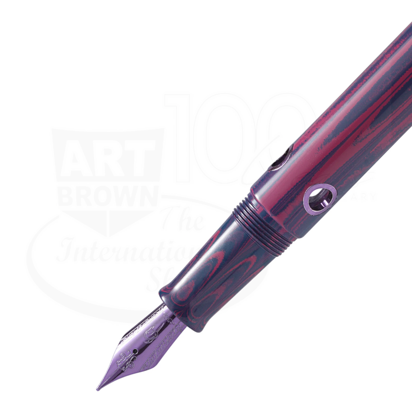 Nahvalur Nautilus Anthias Violet Medium Fountain Pen