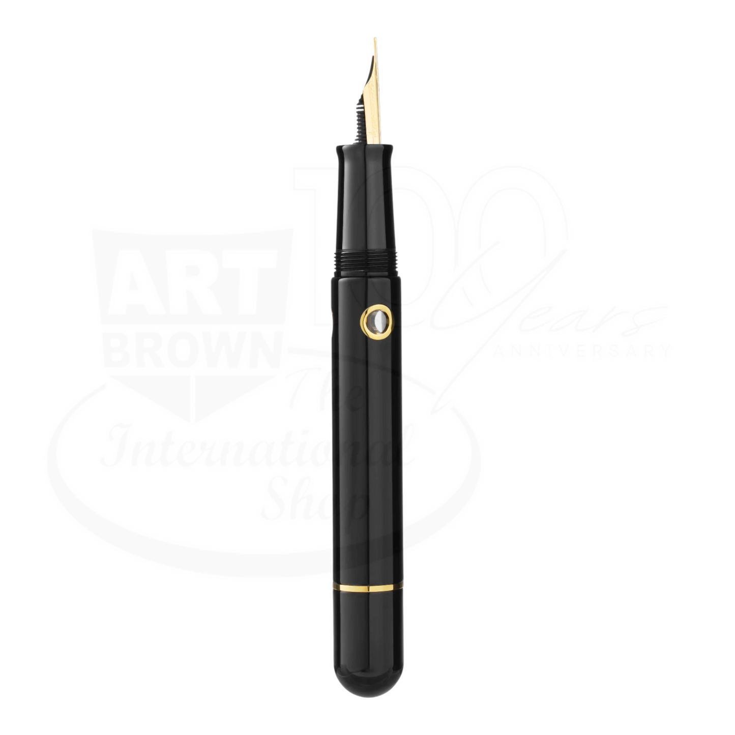 Nahvalur Nautilus Cephalopod Gold Medium Fountain Pen