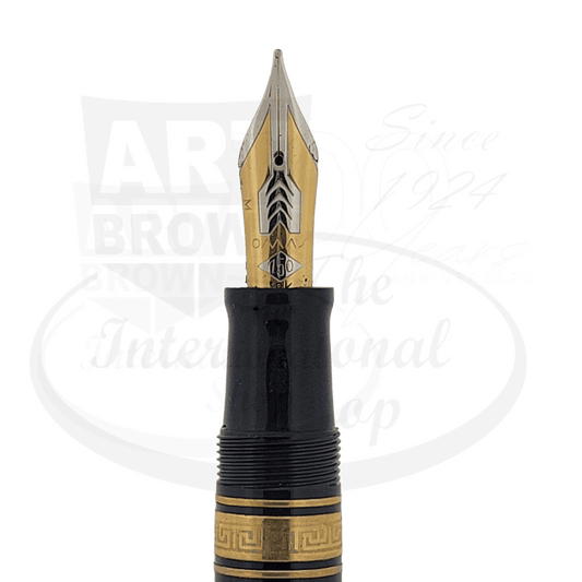 OMAS Cristoforo Colombo II Medium Fountain Pen in Briarwood