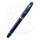 OMAS OGIVA Blue with Silver Trim Fine Point Fountain Pen