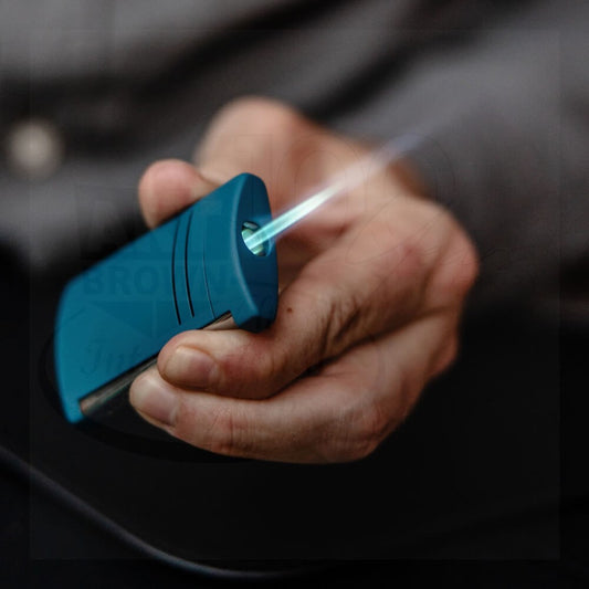 S.T. Dupont Maxijet Petrol Blue Lighter, 020023