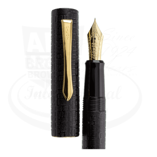 Pilot Ishime Fine Tip Fountain Pen Black