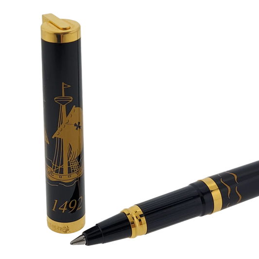 Preowned S.T. Dupont Limited Edition Classique 1492 Columbus Roller Ball Pen