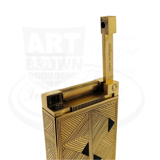 S.T. Dupont Limited Edition Afrika Jeroboam Table Lighter, 026210