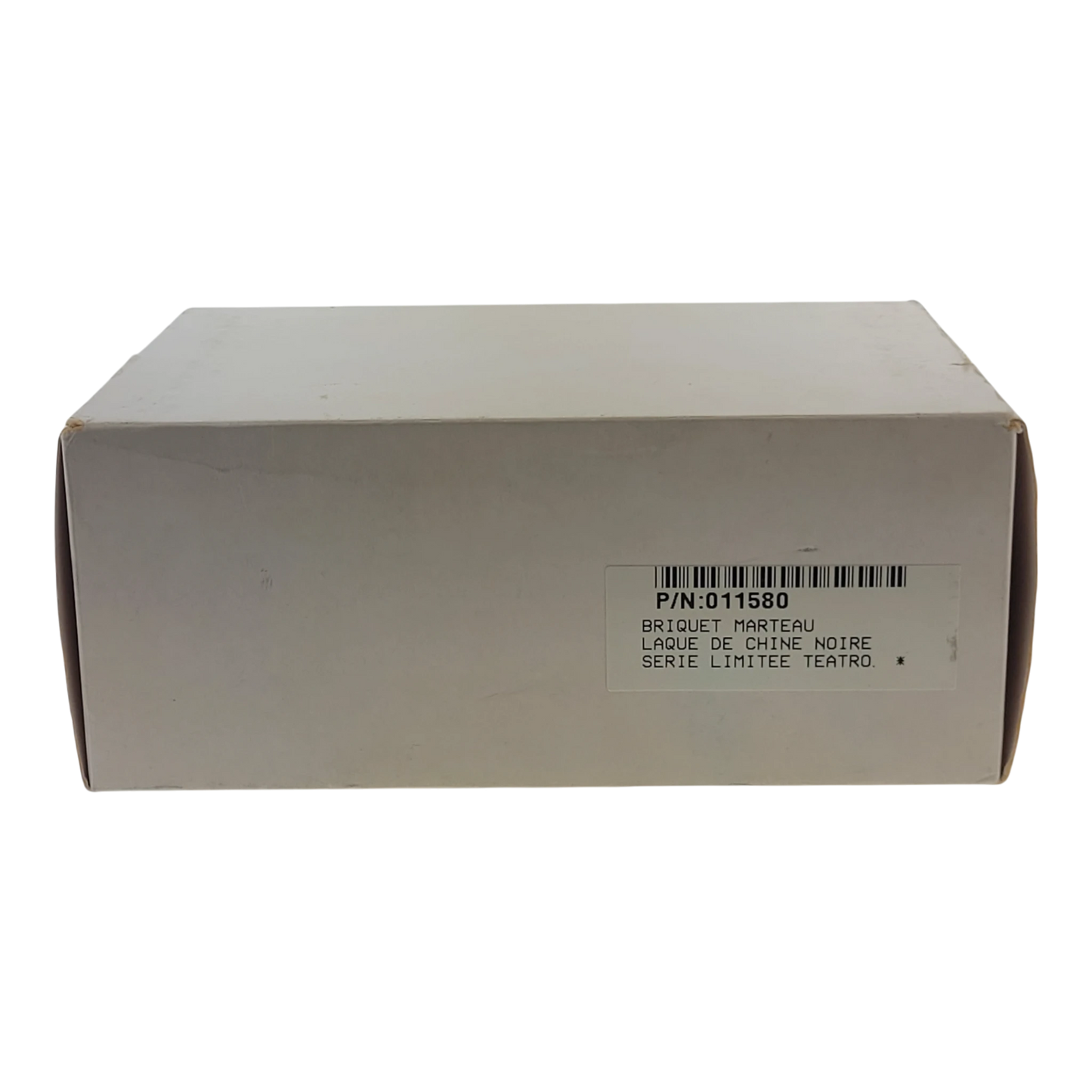 Vintage S.T. Dupont Limited Edition Teatro Black Lacquer & Gold Pocket Lighter, 0011580