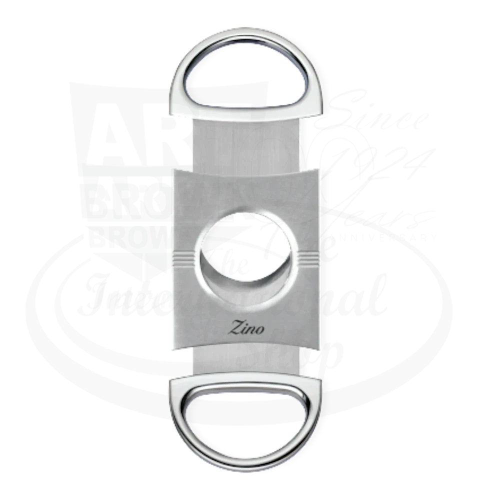 Zino Z2 Double Blade Cigar Cutter - Chrome