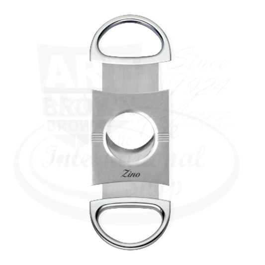 Zino Z2 Double Blade Cigar Cutter - Chrome