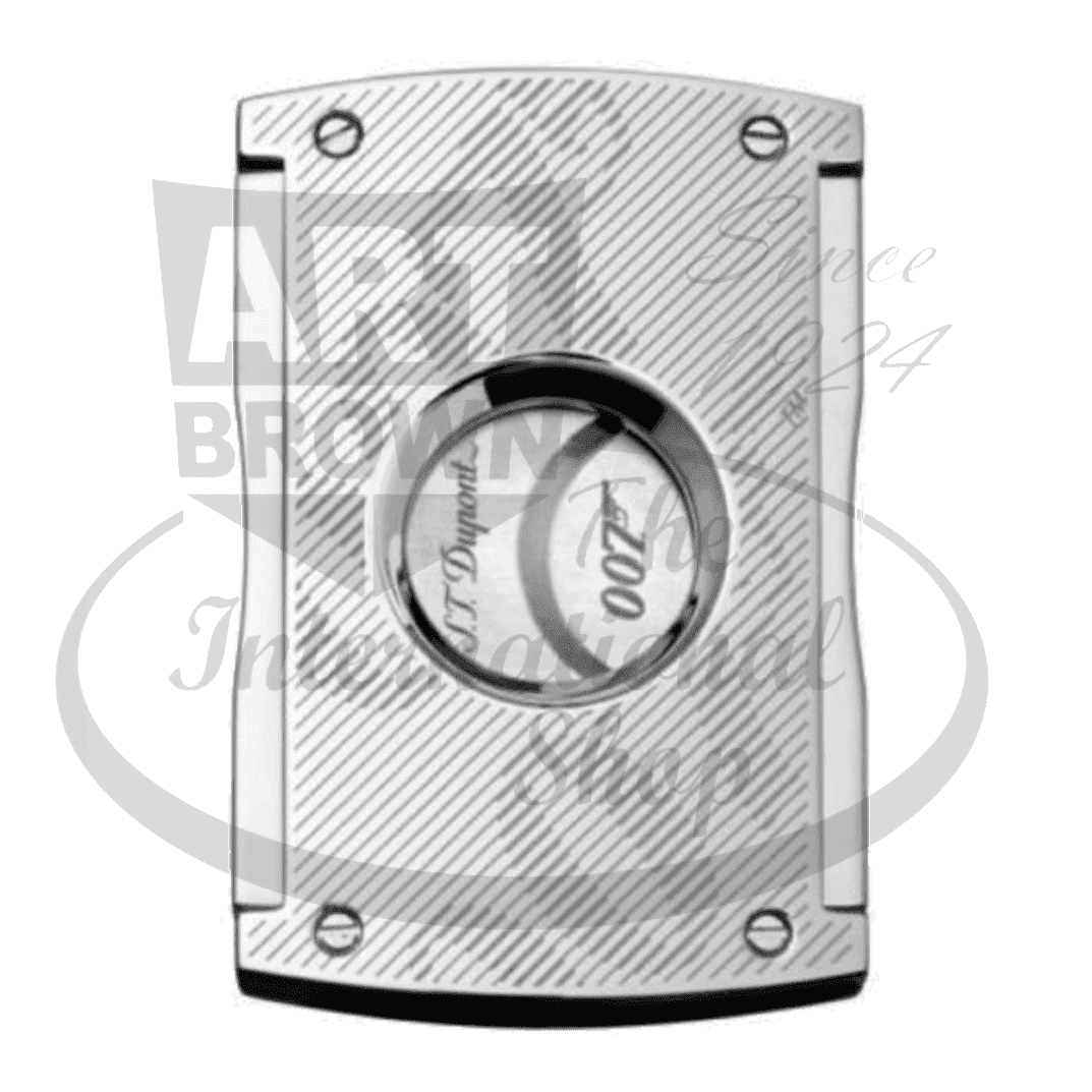 S.T. Dupont Limited Edition James Bond Smoking Kit 020167NC2 chrome cigar cutter with 007 engraving