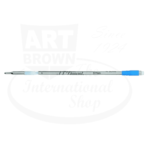 S.T. Dupont 0.7mm Lead Refills 040203 graphite core mechanical pencil refill with blue grip and metal shaft
