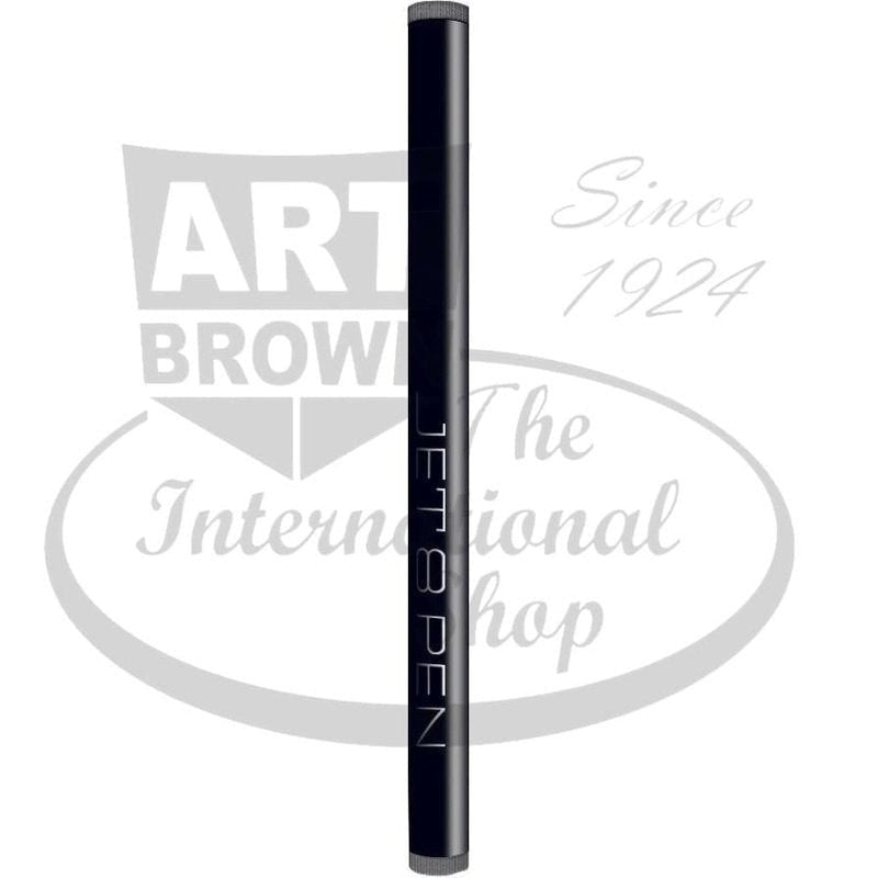 S.T. Dupont Universal Ballpoint Pen Refill, metal construction, black barrel with silver text, compatible with Line D and multiple pen series